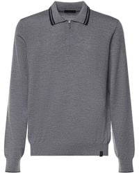 Fay - Wool Polo - Lyst