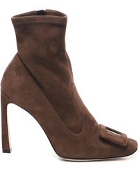 Roger Vivier - Trompette Bootie Boots - Lyst