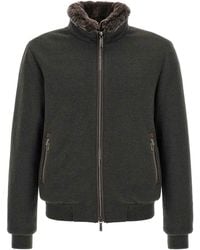 Moorer - Bellati-Mrw' Bomber Jacket - Lyst