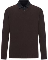 Roberto Collina - Cotton Piquet Polo Shirt - Lyst