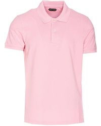 Tom Ford - Pink Polo Regular Collar Frontal - Lyst