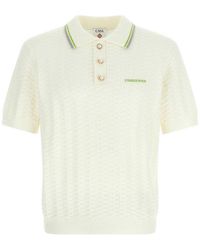 CASABLANCA - Tennisboucl Polo Shirt - Lyst