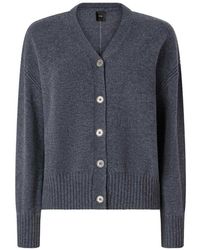 Pinko - Vienna Wool Cardigan With Buttons By - Lyst