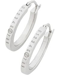 MM6 by Maison Margiela - Numeric Hoop Earrings - Lyst