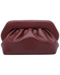 THEMOIRÈ - Tawny Port Burgundy Bios Ricamo Pouch - Lyst