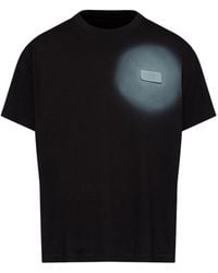 MM6 by Maison Margiela - Short-Sleeved Cotton T-Shirt - Lyst
