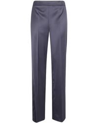 Twinset - Wide Leg Relaxed Trousers - Lyst