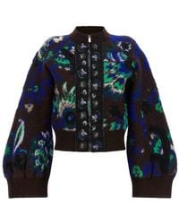 Sacai - Floral Jacquard Blouson - Lyst