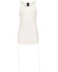 Ann Demeulemeester - Mara Wrinkled Cropped Tank Top - Lyst