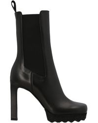 Off-White c/o Virgil Abloh - Heeled Boots - Lyst