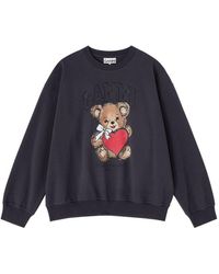 Ganni - Bear Organic Cotton Sweater - Lyst
