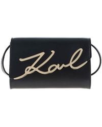 Karl Lagerfeld - K Signature Belt Bag In - Lyst