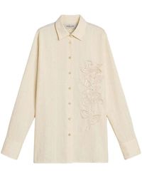 Golden Goose - Cotton Shirt With Sequins - Lyst