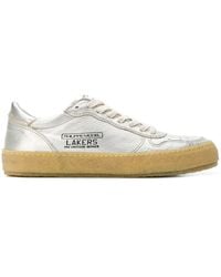 Philippe Model - Lakers Vintage-Tone Leather Sneakers - Lyst