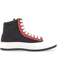 McQueen - Logo-Embellished Sneakers With Rubber Sole (3 Cm) For - Lyst