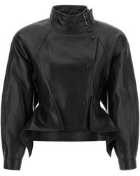 Balmain - Iconica Leather Jacket - Lyst