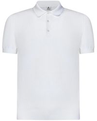Luigi Borrelli Napoli - Short-sleeved Polo Shirt In Cotton - Lyst