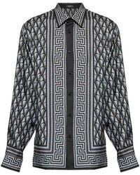 Versace - Silk Shirt - Lyst