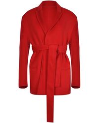 Alberta Ferretti - Jacket Made Of A Wool And Cashmere - Lyst