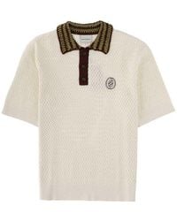 Drole de Monsieur - Polo Maille A Journ D Miroir - Lyst