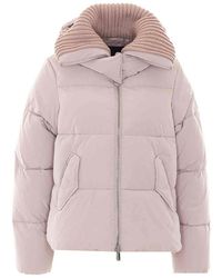 Mulberry - Lilac Dianthus Down Jacket - Lyst