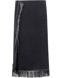 Jil Sander - Fringed Skirt - Lyst