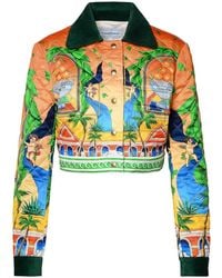 Casablancabrand - Multicolor Polyester Jacket - Lyst