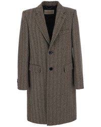 Dries Van Noten - Multicolor Coat With Long Sleeves - Lyst