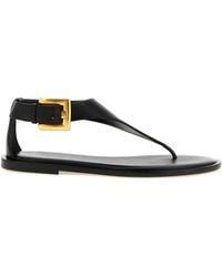 Balmain - Anthem Sandals - Lyst