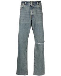 424 - Wide Leg Denim Jeans - Lyst