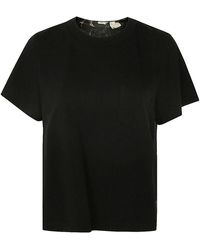 Sacai - Floral Print Cotton Jersey T-shirt - Lyst