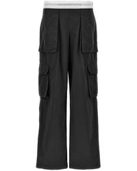 Alexander Wang ☆グレー Cargo Rave トラウザーズ Alexander Wangのグレー Cargo Rave トラウザーズがセール中