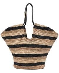 Zimmermann - Goldentime Large Rafia Tote - Lyst