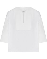 Max Mara - Sospiro Linen Blend Shirt - Lyst