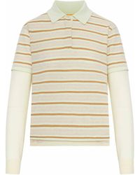 Guest In Residence - Cashmere Layered Rugby Polo - Lyst