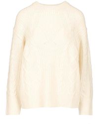 Loulou de Saison - Cable Knit Sweater - Lyst