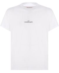 Maison Margiela - Logo Cotton T-Shirt - Lyst