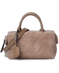 Max Mara - Small Split Calfskin Satchel - Lyst
