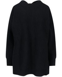 MM6 by Maison Margiela - Wool Blend Sweater Dress - Lyst