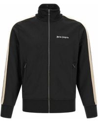 Palm Angels - Classic Track Banded Sweatshirt - Lyst