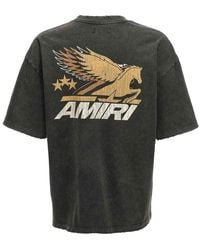 Amiri 'Vintage Pegasus Os' T-Shirt in Black for Men | Lyst