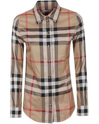 Burberry - Maglia Girocollo - Lyst
