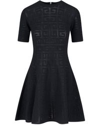 Givenchy - 4g Jacquard Logo Mini Dress - Lyst