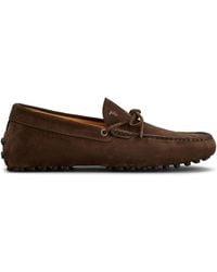 Tod's - Leather Lace-Up Shoes - Lyst