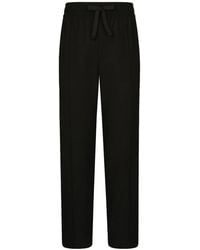 Dolce & Gabbana - Wool Track Pants - Lyst