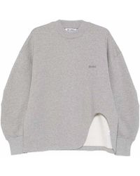 The Attico - Round Neck Sweatshirt - Lyst