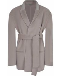 Alberta Ferretti - Jacket Made Of A Wool And Cashmere - Lyst