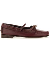 Hereu - Moccasin Mary Jane Lorea Supple Shiny - Lyst