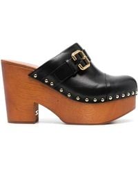 Chloé - Jeannette Clog Pumps - Lyst