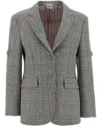 Thom Browne - Prince Of Wales Blazer - Lyst